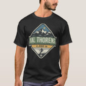 T-shirt Val Thorens France (Devant)