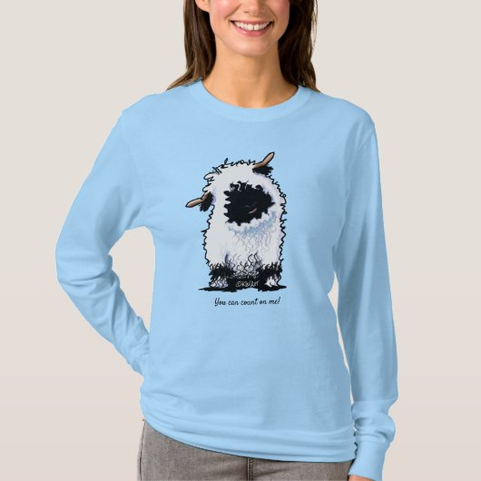 T-shirt Valais Blaccusé Sheep (Devant)