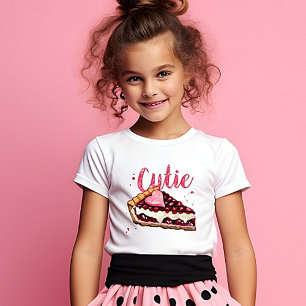 T-shirt Valentin gâteaux mignon