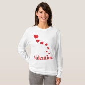 T-shirt Valentine (Devant entier)
