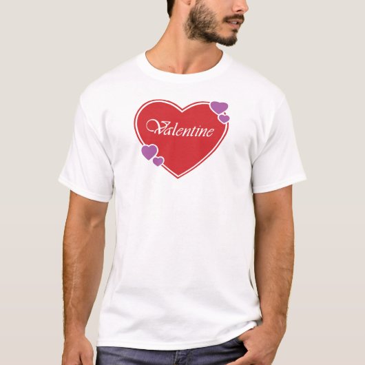T-SHIRT VALENTINE (Devant)