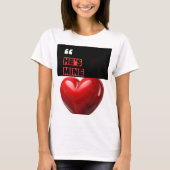 T-shirt Valentine (Devant)