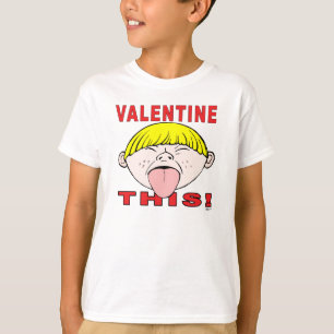 T-shirt Valentine ceci ! Garçon
