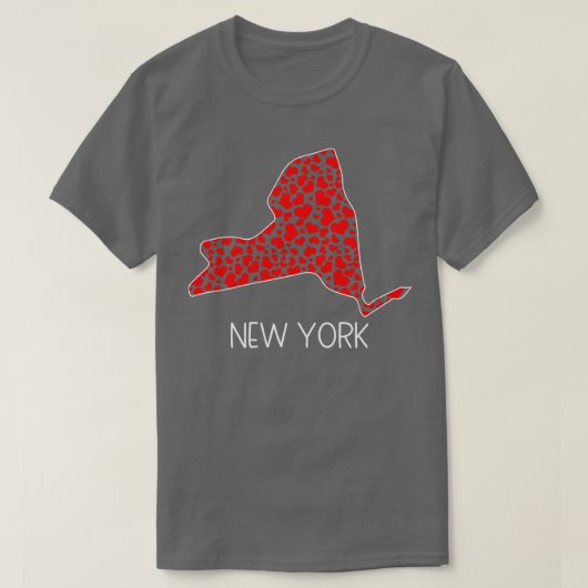 T-shirt Valentine Coeurs 1 (Design devant)