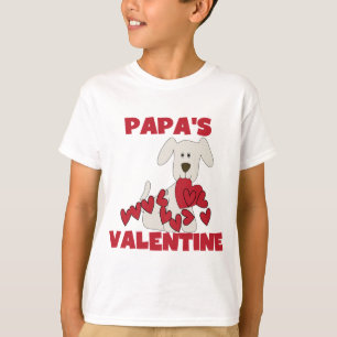 T-shirt Valentine du papa de chiot