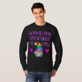 T-shirt Valentine Gnomes gnome one comparée à vous (Devant entier)