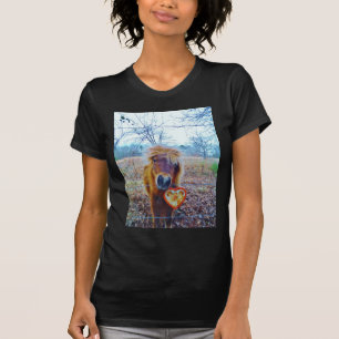 T-shirt Valentine Heart Horse
