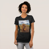 T-shirt Valentine Heart Miniature Brown Horse (Devant entier)