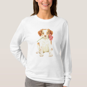 T-shirt Valentine la Bretagne rose