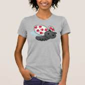 T-shirt Valentine Ladybug (Devant)