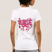 T-shirt Valentine Nurse PNG Sublimation Design (Dos)
