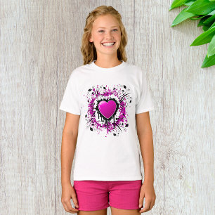 T-shirt Valentine Purple Heart
