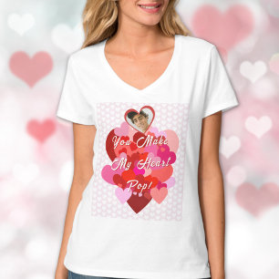 T-shirt Valentine Tu Fais Mon Coeur Pop