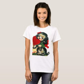 T-shirt Valentine vintage (Devant entier)