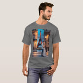 T-shirt ValentineRomc Classiques Design rétro (Devant entier)