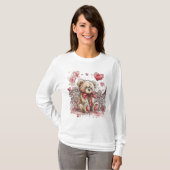 T-shirt Valentine's Bear  (Devant entier)