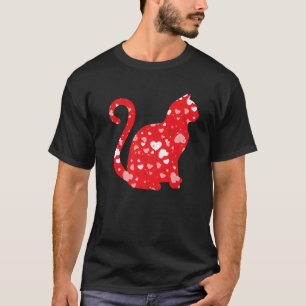 T-shirt Valentines Correspondant Couple Coeurs d'amour Cha
