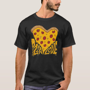 T-shirt Valentines Day Boys Enfants Pizza Est Ma Saint Val