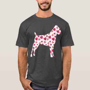 T-shirt Valentines Day Cane Corso Coeurs Amoureux des chie
