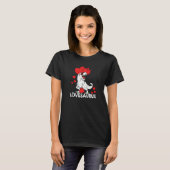 T-shirt Valentines Day Dinosaur Lovesaurus Hearts Boys Gir (Devant entier)