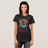 T-shirt Valentines Day Dinosaur Rex Boys Valentine Kids Lo (Devant entier)