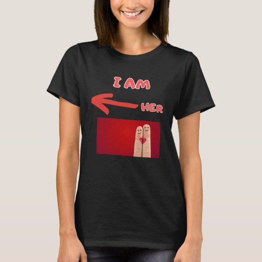 T-shirt Valentine's Day happy for boyfriend (Devant)