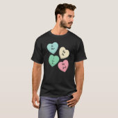 T-shirt Valentine's Day Heart Sayings (Devant entier)
