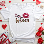 T-shirt Valentines Day Hugs and Kisses