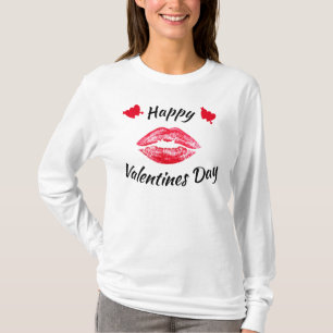 T-SHIRT VALENTINES DAY KISS