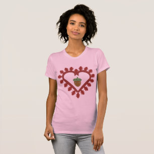 T-shirt Valentines Day Love Heart Acorn