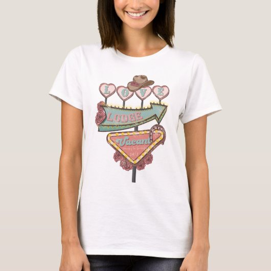 T-shirt Valentine's Day Love Lodge (Devant)