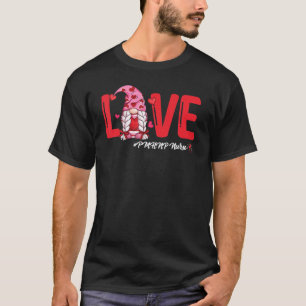 T-shirt Valentines Day Love Pmhnp Infirmière Femmes Infirm