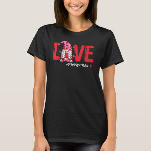 T-shirt Valentines Day Love Pmhnp Infirmière Femmes Infirm