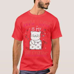 T-shirt Valentines Day Mon Chat Est Mon Amant Saint-Valent
