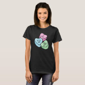 T-shirt Valentine's Day Saying Hearts (Devant entier)