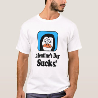 T-shirt Valentine's Day Sucks Penguin