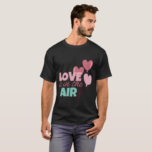 T-shirt Valentine's Day Typography Quotes (Devant entier)