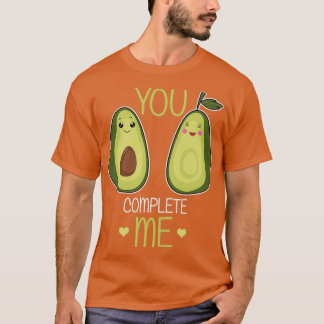 T-shirt Valentines des couples d'Avocado