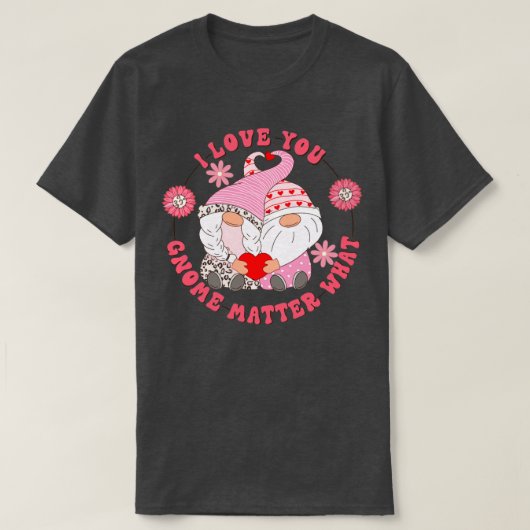 T-shirt Valentines Gnome (Design devant)