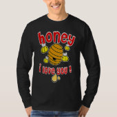T-shirt Valentine's Honey (Devant)