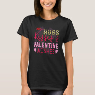 T-shirt Valentines Jour des câlins et des baisers XOXO Gar
