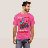 T-shirt Valentines Jour Désolé Mesdames maman Funny Trex C (Devant entier)