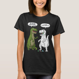 T-shirt Valentines Jour Dinosaure T Rex Coeurs Amusants Fi