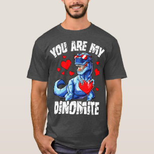 T-shirt Valentines Jour Dinosaure Vous Êtes Mon Dinomite T