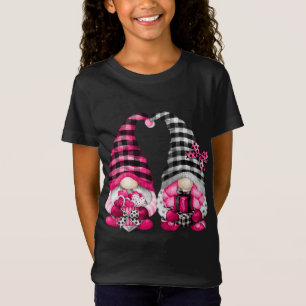 T-Shirt Valentines Jour Gnome Holt Coeur avec les Hugs et 