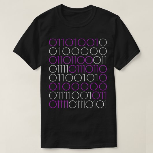 T-shirt Valentines Jour I Love You Binary Code drôle Geek (Design devant)