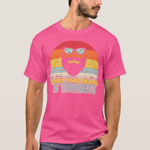 T-shirt Valentines Jour Il Désolé Cette Barbe Est