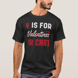 T-shirt Valentines pour VR Conversation Funny Hearts Day H