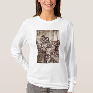 T-shirt Valet d'Arthur Rackham   avant le roi et la reine