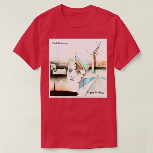 T-shirt Valeur Le Script Chameleons Du Pont Ne Tient Pas (Design devant)